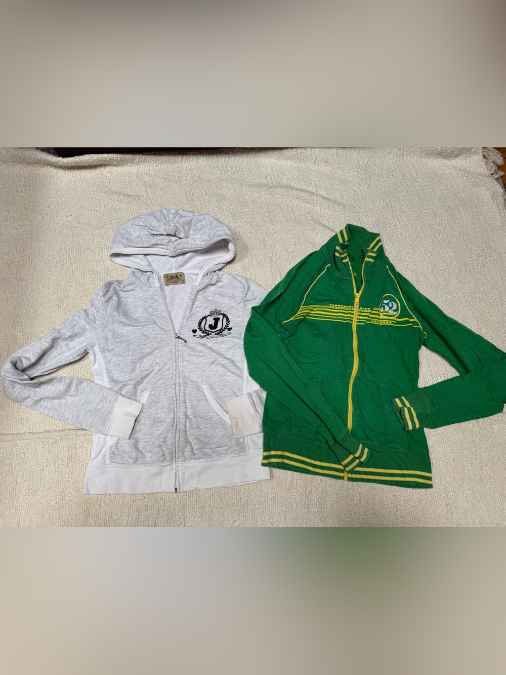 Bundle light jackets size Medium Juicy Couture and Arizona